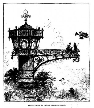 Robida, embarcadère, vie éléctrique