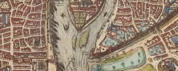 Tour Nesle Paris 1530 Plan Braun