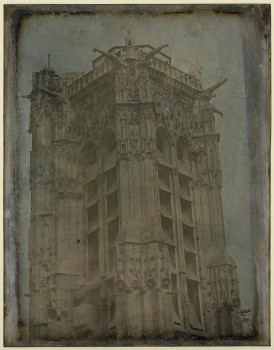 Tour Saint-Jacques Paris, 1841, Daguerréotype