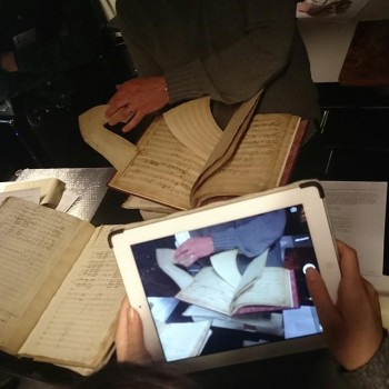 Rameau manuscrit partition