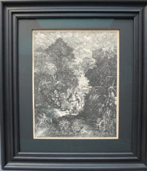 lithographie du Bon Samaritain, Bresdin