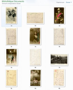 Correspondance de poilu