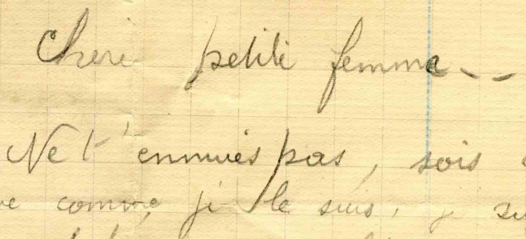 Projet 14-18 : la première lettre